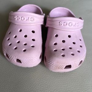Crocs toddler pink